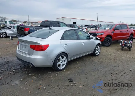 2011 Kia Forte Sx from USA, damaged, VIN KNAFW4A39B5395694